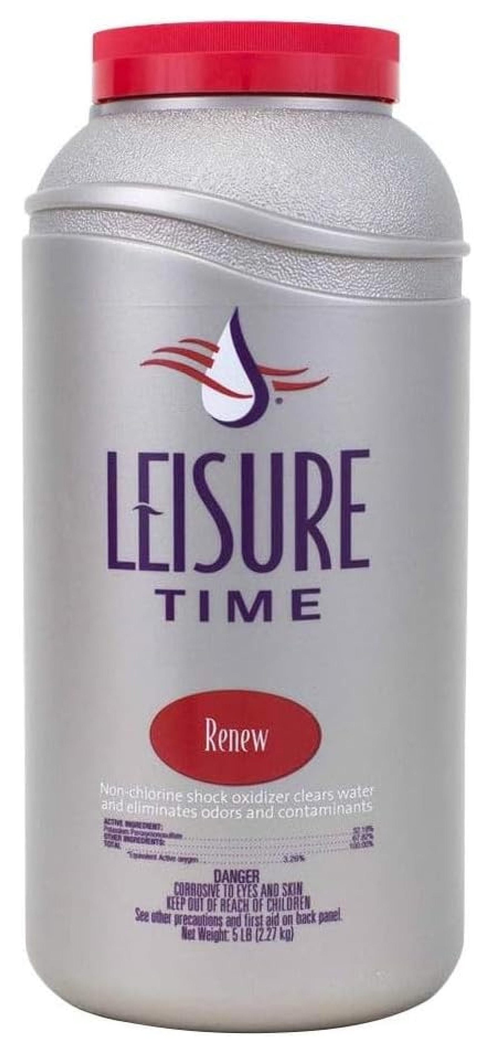 Leisure Time RENU5 Renew Non-Chorine Shock, 5-Pound by Leisure Time