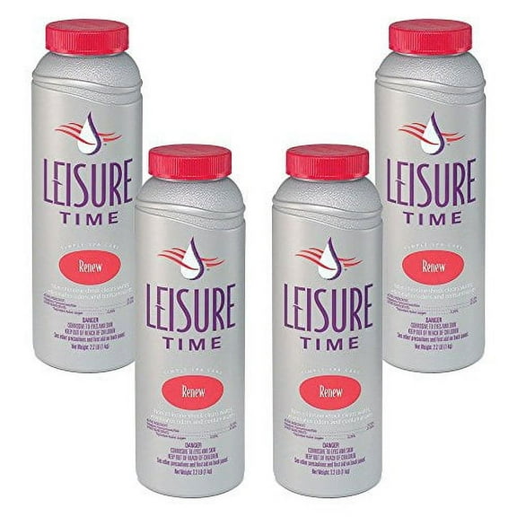 Leisure Time Renew Non-Chlorine Shock for Spas and Hot Tubs, 2.2-Pounds