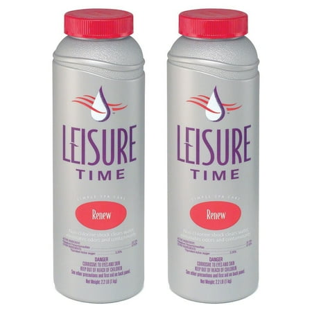 Leisure Time Renew granular 2.2lb 2 Pack