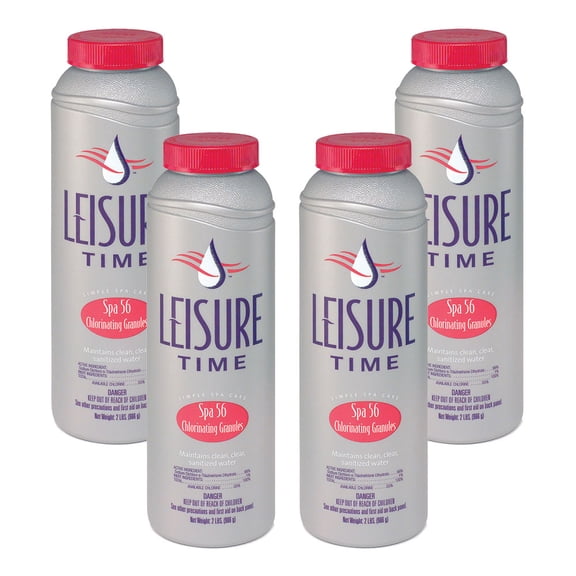 Leisure Time Spa 56 Chlorinating Granules, 2-Pounds 4-Pack