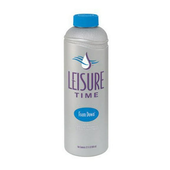 Leisure Time Spa Support System Concentrated 16 Ounce Foam Down Suppressant
