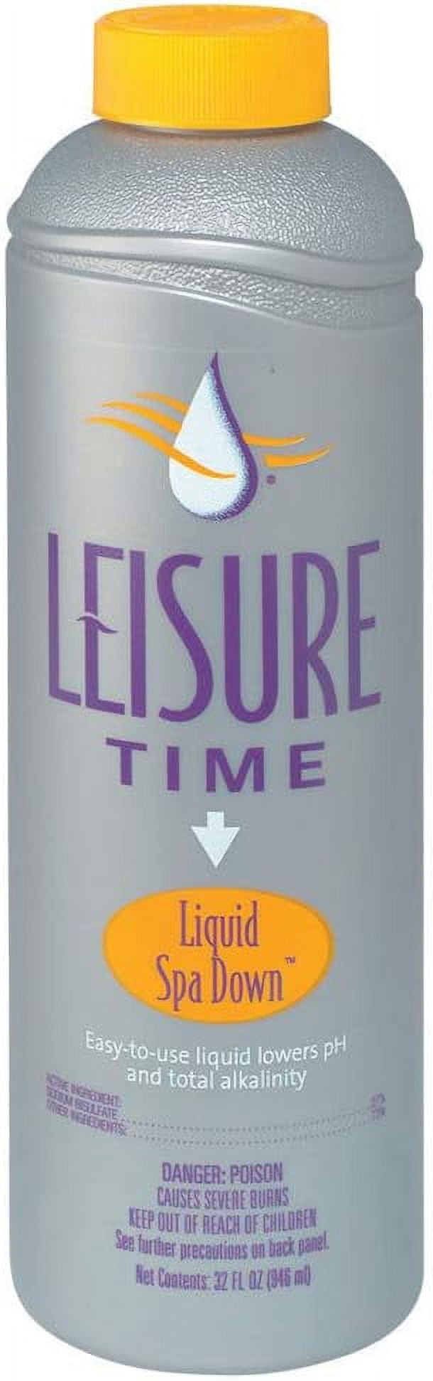Liquid Balancer Washing Leisure Time ZIQ Liquid Spa Down Balancer for Spas and Hot Tubs, 32 fl ...