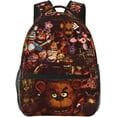 thumbnail image 1 of Leisure Travel Bag Work Backpacks Five Nights Video At Game Freddy'S Backpack Lightweight Daypack Fashion Laptop Backpack Classical Basic Briefcase Laptop Bag, 1 of 7