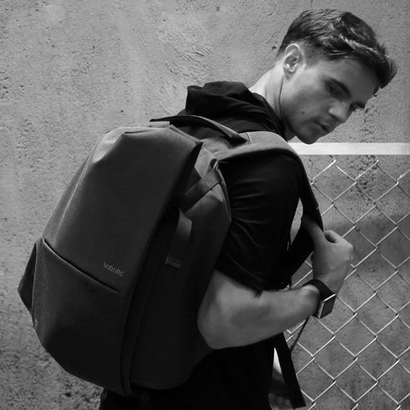 Leisure backpack,Grey