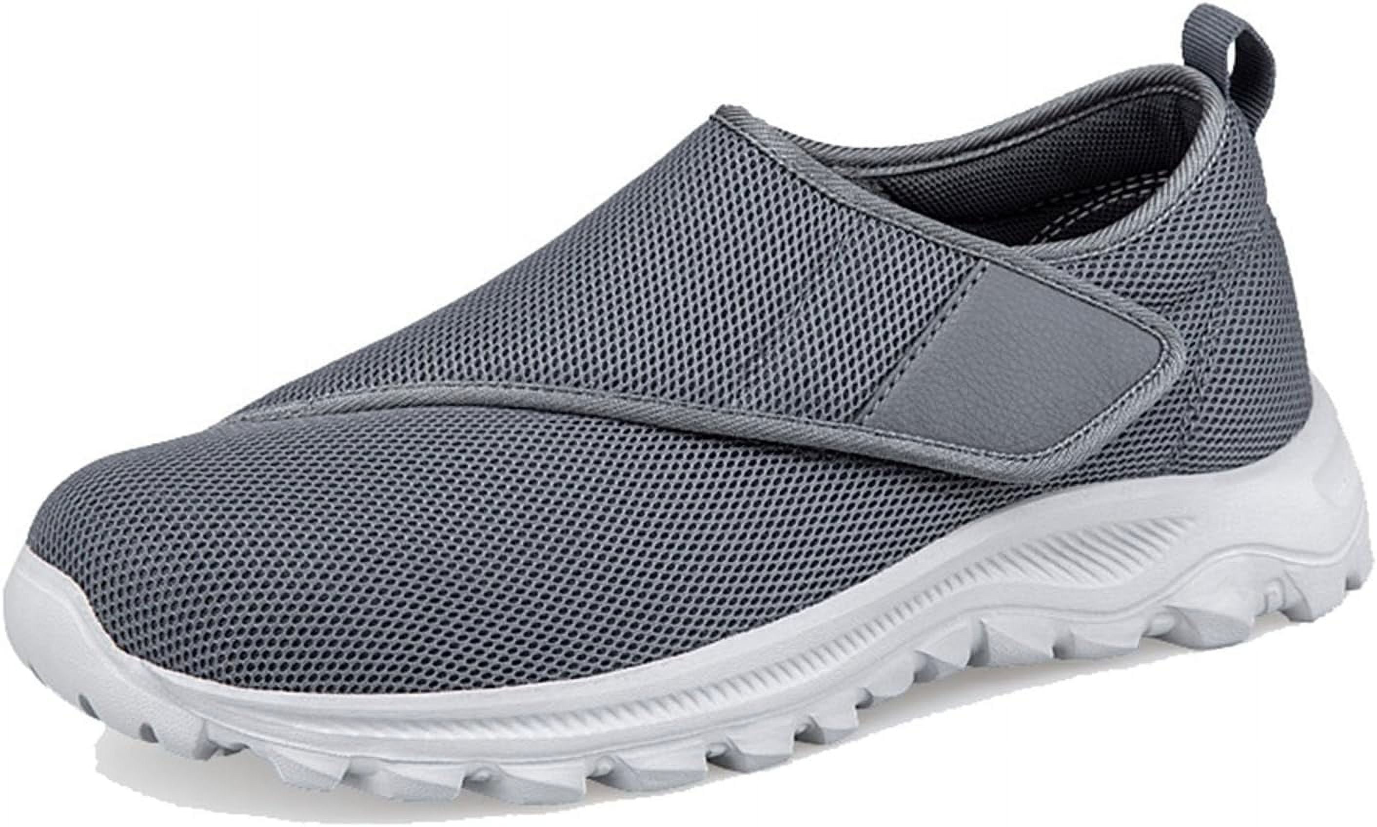 Mens velcro shoes for swollen feet sale