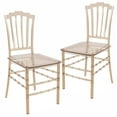 thumbnail image 1 of LeisureMod Acrylic Dining Chair Modern Windsor Back Transparent Design for Modern Home, Kitchen, Synth Collection Set of 2 in Clear, 1 of 8