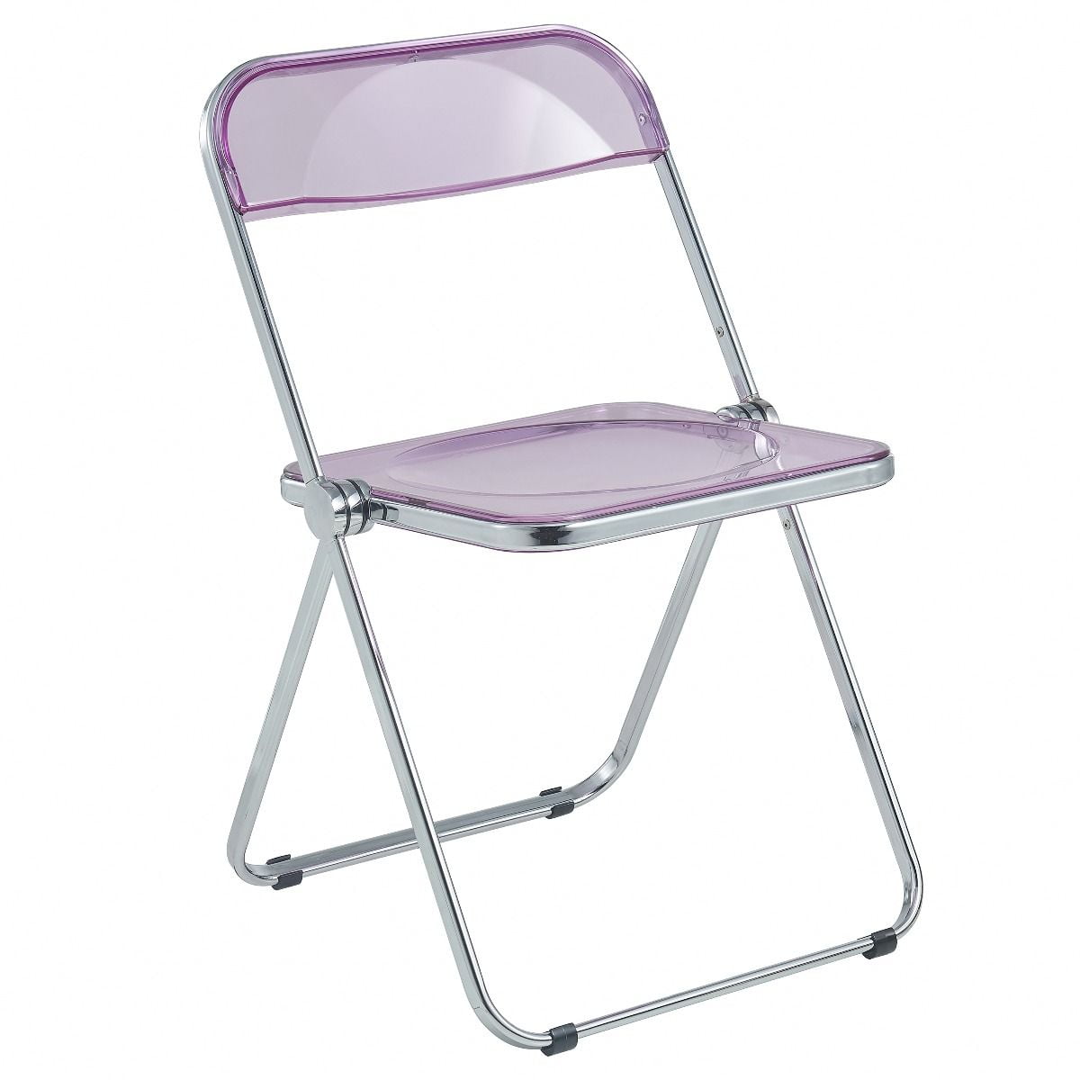 Pink metal folding discount chair