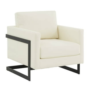 LeisureMod Black Accent Chairs Walmart