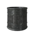 thumbnail image 1 of LeisureMod Meadow Fiberstone and MGO Clay Planter, Mid-Century Modern Round Planter Pot for Indoor and Outdoor (Black, 11 Inch), 1 of 8