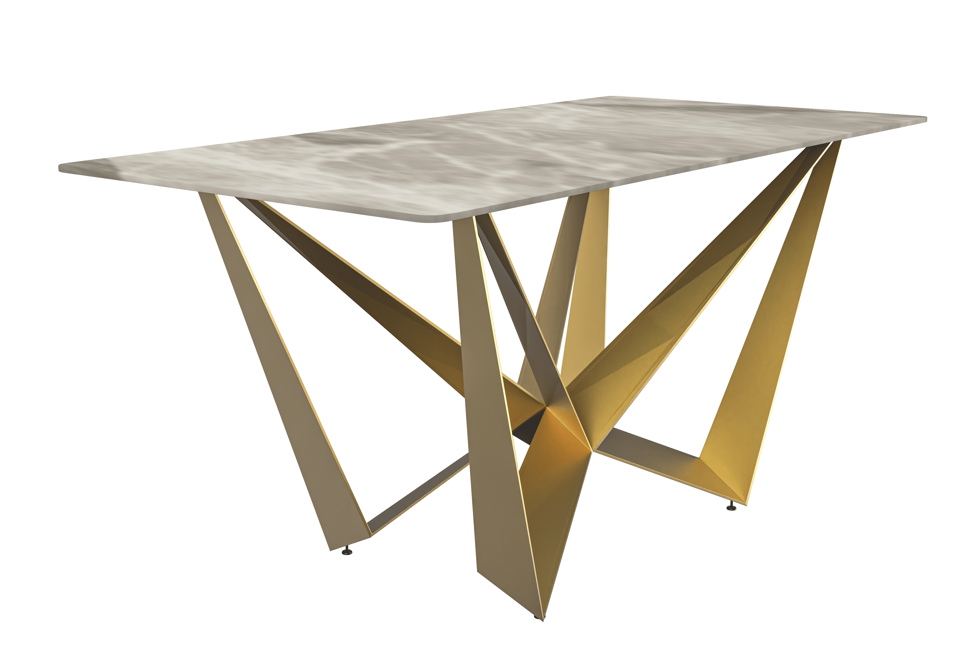 LeisureMod Nuvor Modern Dining Table with a 71" Glass Rectangular Top ...