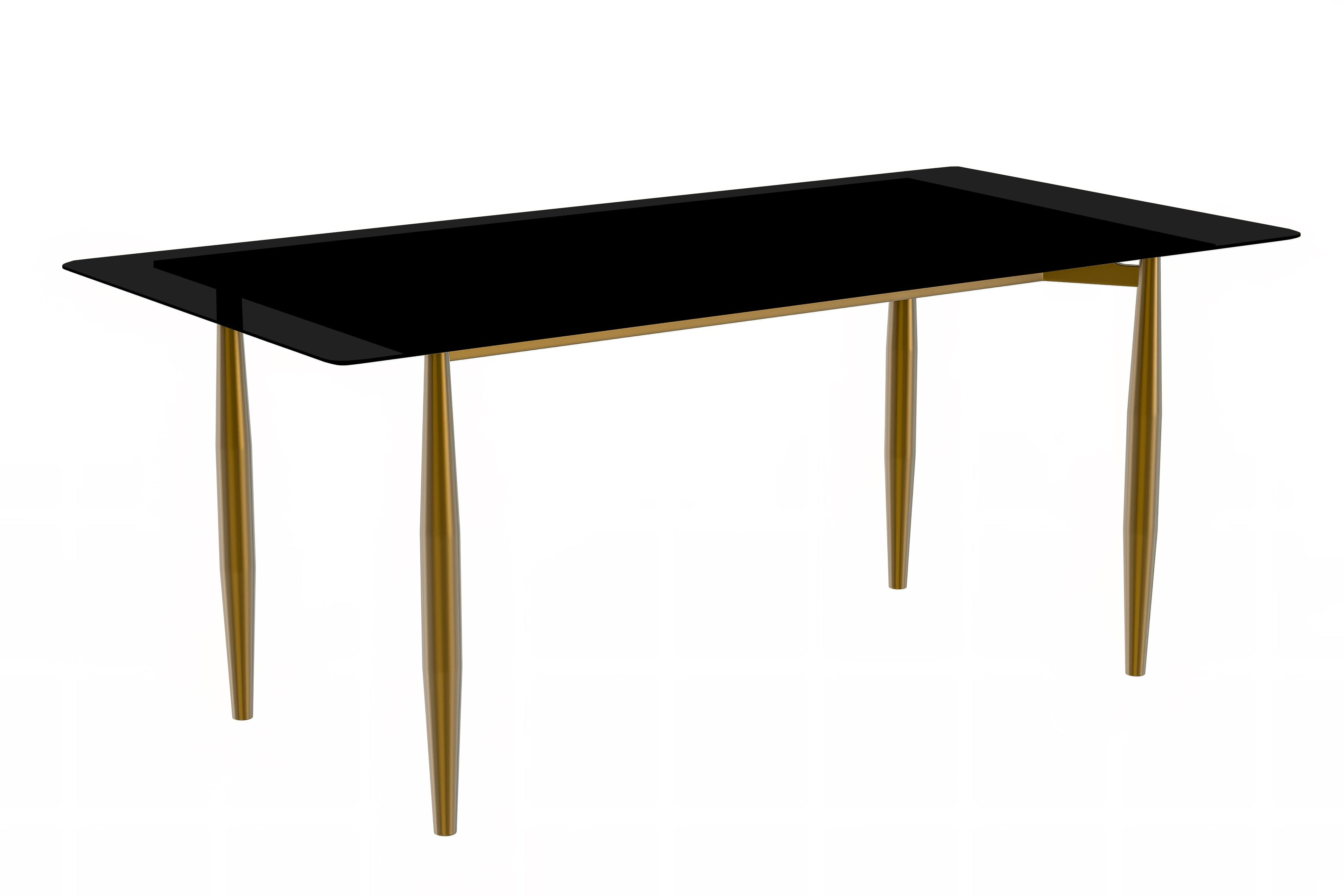 LeisureMod Zinti Modern Dining Table with 71