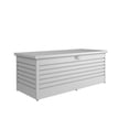 thumbnail image 1 of LeisureTime 210 Gallon Deck Box - Silver, 1 of 10