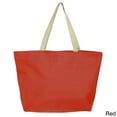 thumbnail image 1 of Leisureland Large Solid Color Beach Tote Bag, 1 of 1