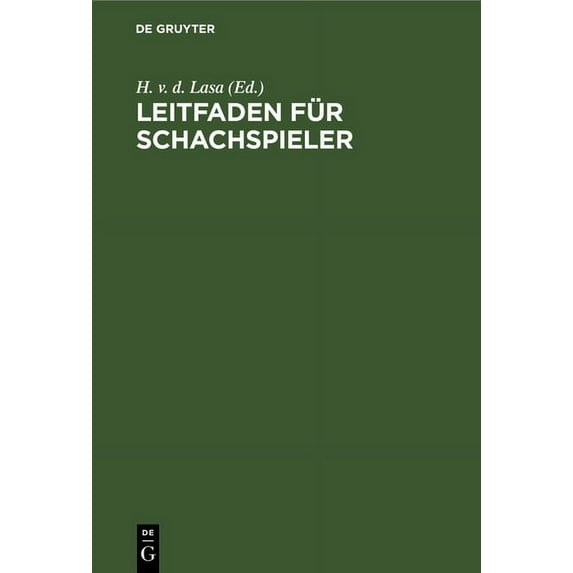 Leitfaden Für Schachspieler, (Hardcover)