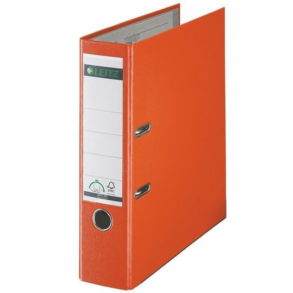 Leitz 180 Standard 2" - 2-Ring A4 Sized European Binder Orange (10105045) 1010-or