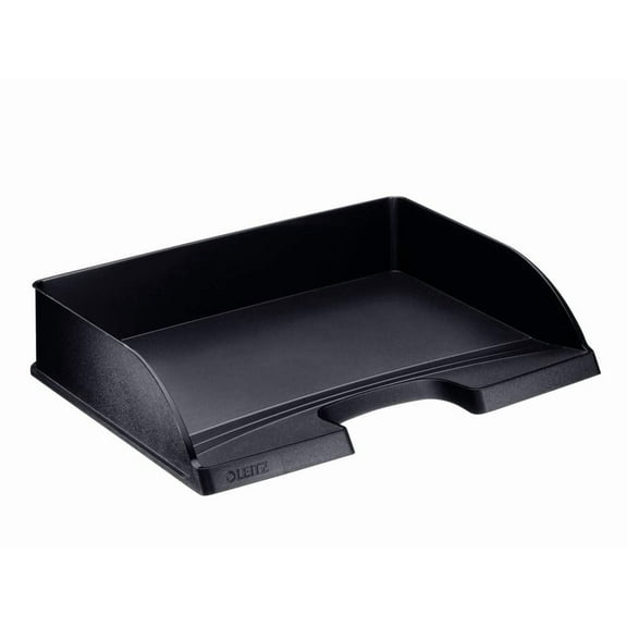 Leitz A4 Landscape Letter Tray, Black, Plus Range, 52180095