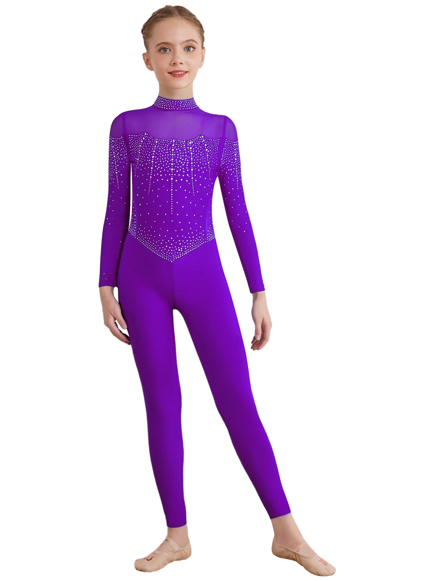 Lejafay Robe De Dompteuse Cirque Pour Mädchen Maillot Avec Jupe Danse Tutu À Manches Longues Avec Pompons Et Diadème Costume De Danseuse Cirque Carnaval Ans Bleu royal 3-4 ans
