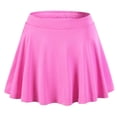 thumbnail image 1 of Lejafay Kids Girls Tennis Golf Skirt High Waist Pleated Skort Running Workout Athletic Active Skirts Pink XXS, 1 of 6