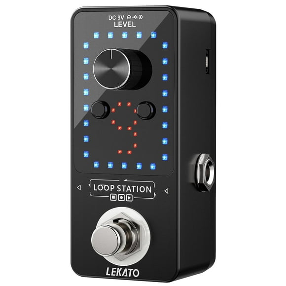 Lekato Loop Station Guitar Looper Effect Pedal