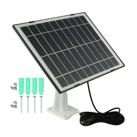 Leke 10W For Arlo Pro 4/ For Ultra 2/Pro 3/Pro5S Security Camera Solar Charging Panel