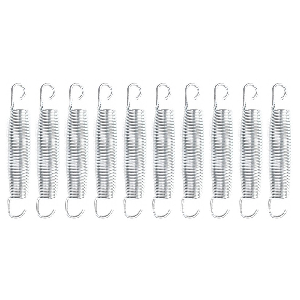 Leke 10x Trampoline Springs Replacement Spring HeavyDuty Galvanised