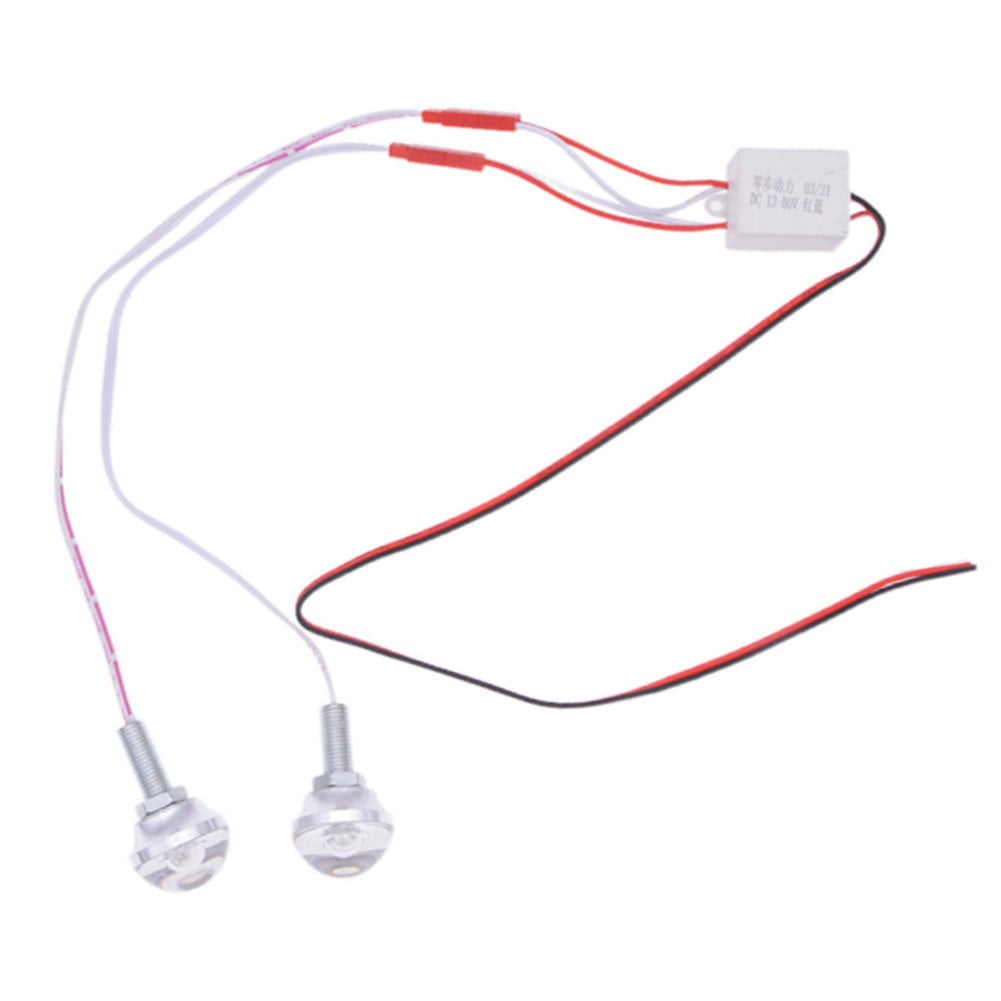 Leke 1280V Ebike Headlight Tail Rear Lights Set for ebike scooter