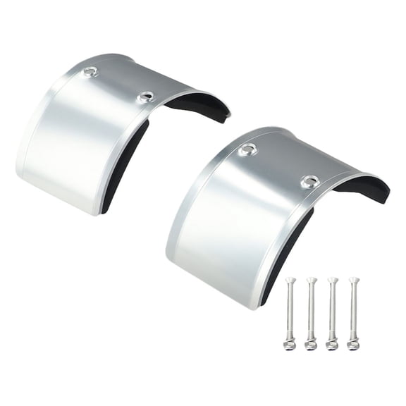 Leke 2 PCS Drywall Stilt Replacement Part Aluminium Alloy Drywall Stilt Curved Plate