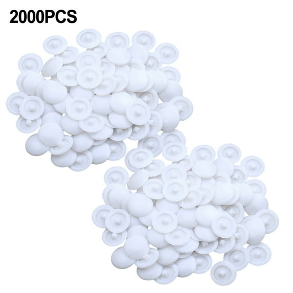 Leke 2000pcs screw Cover Cap Compatible for cross head flat head screws 7~8mm 6 color