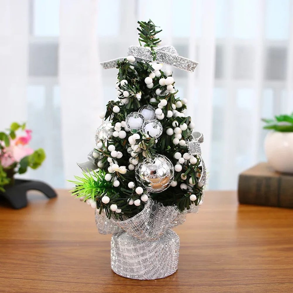Leke 20cm Mini Christmas tree ornaments table ornaments small tree