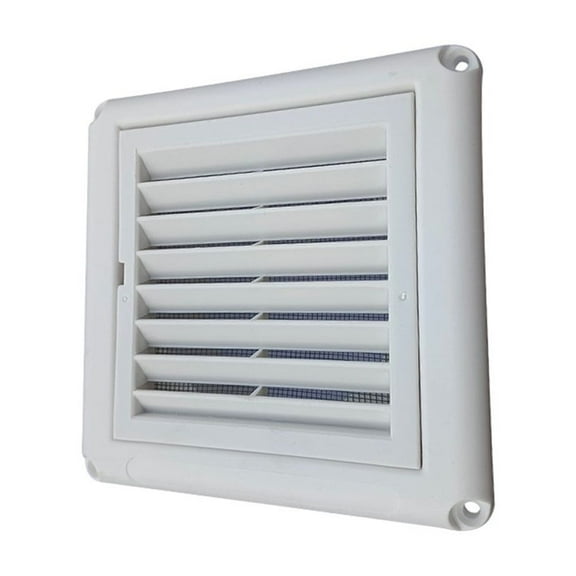 Leke 4 Inch Dryer Vent Cover Exterior Wall Exhaust Vent Air Grille for HVAC Kitchen