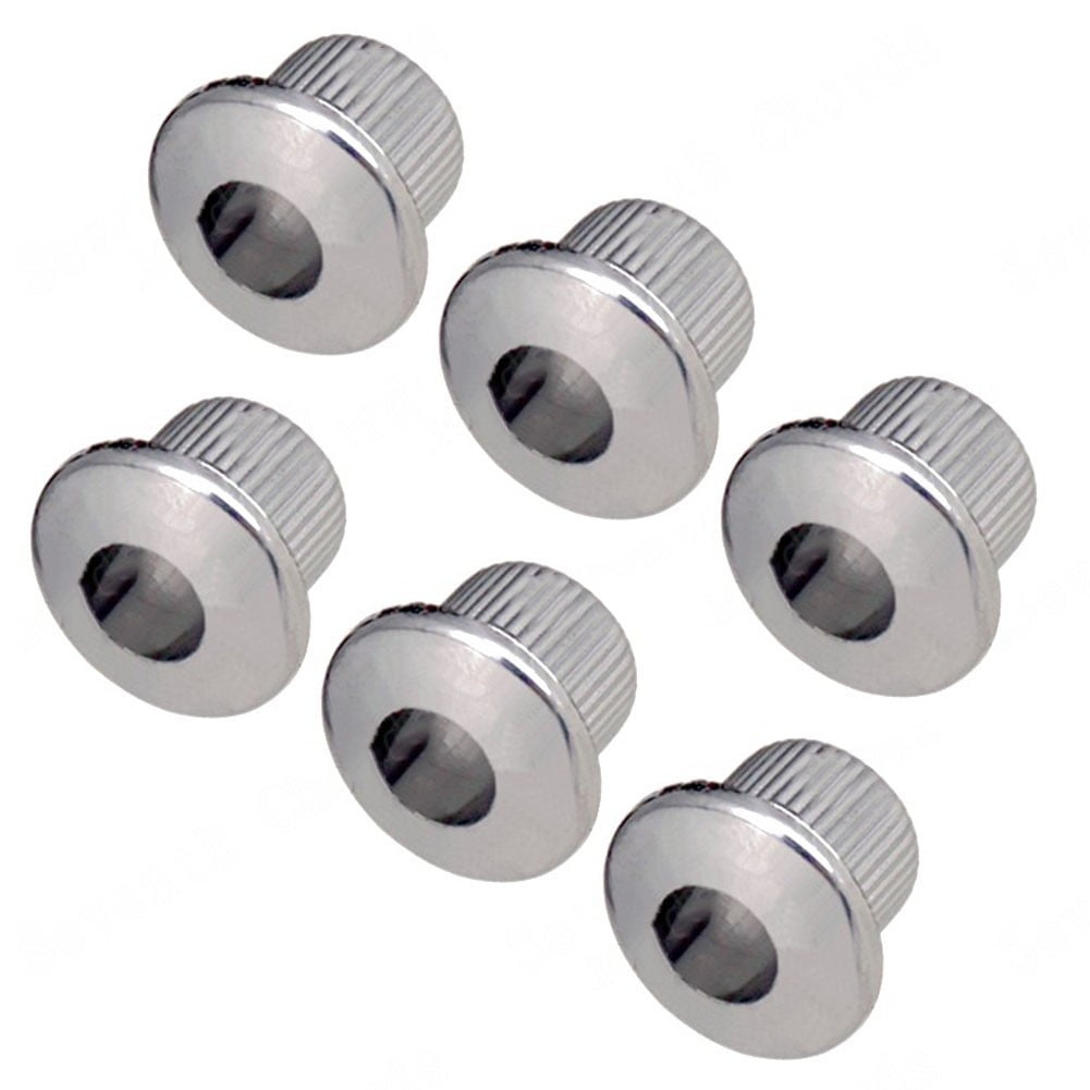 Leke 6 pcs 10MM Bushes Ferrules Nuts for Vintage Guitar Machine Heads