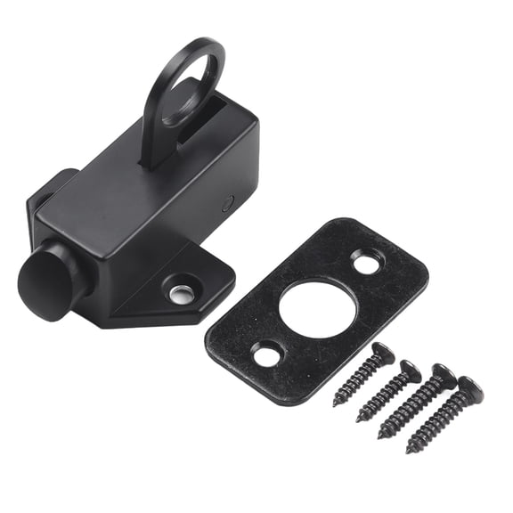 Leke Aluminum Alloy Push-Pull Aircraft Buckle Latch Lock Self-Spring Door Bolt Lock