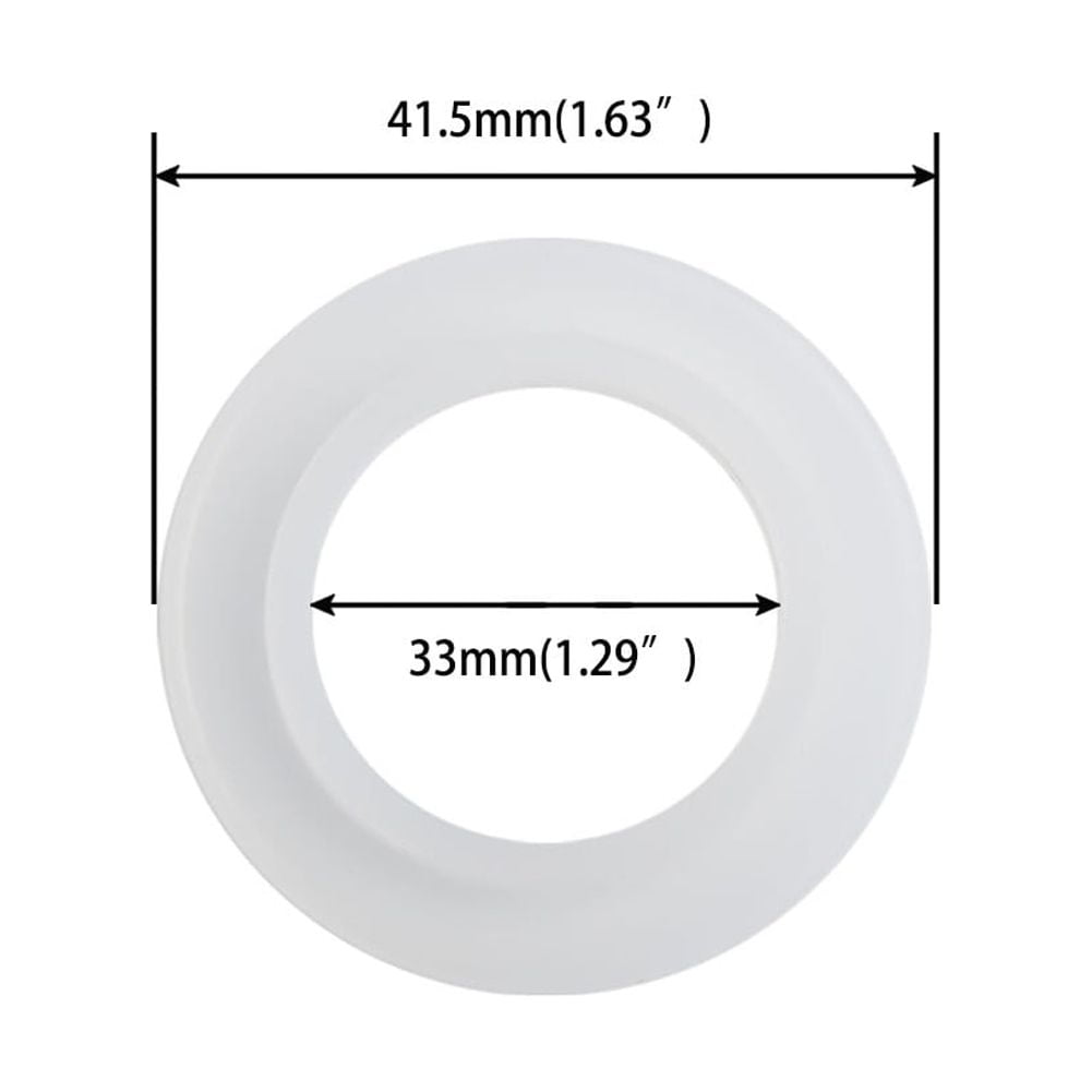 Leke Bathroom Basin Drain Ring Gasket Replacement Part Silicone Ring ...