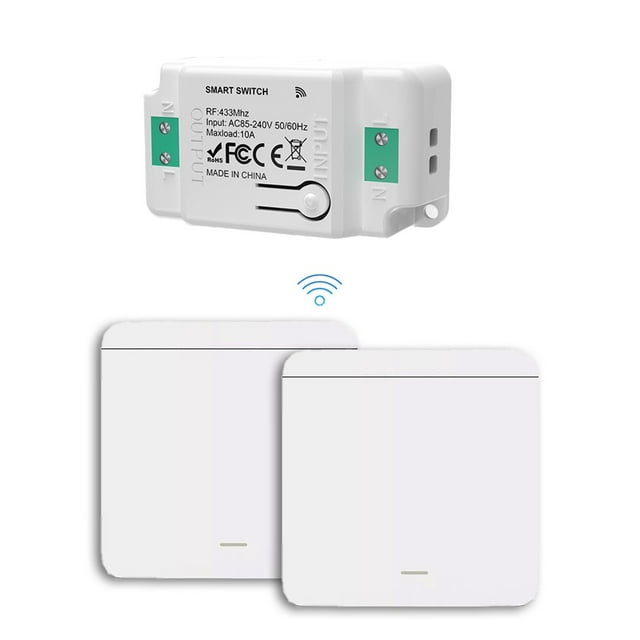 Leke Battery Powered Intelligent Wireless lighting remote control round