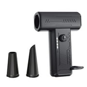 Leke High-Speed 130,000 RPM Mini Turbo Fan with LED Light & Versatile Nozzles