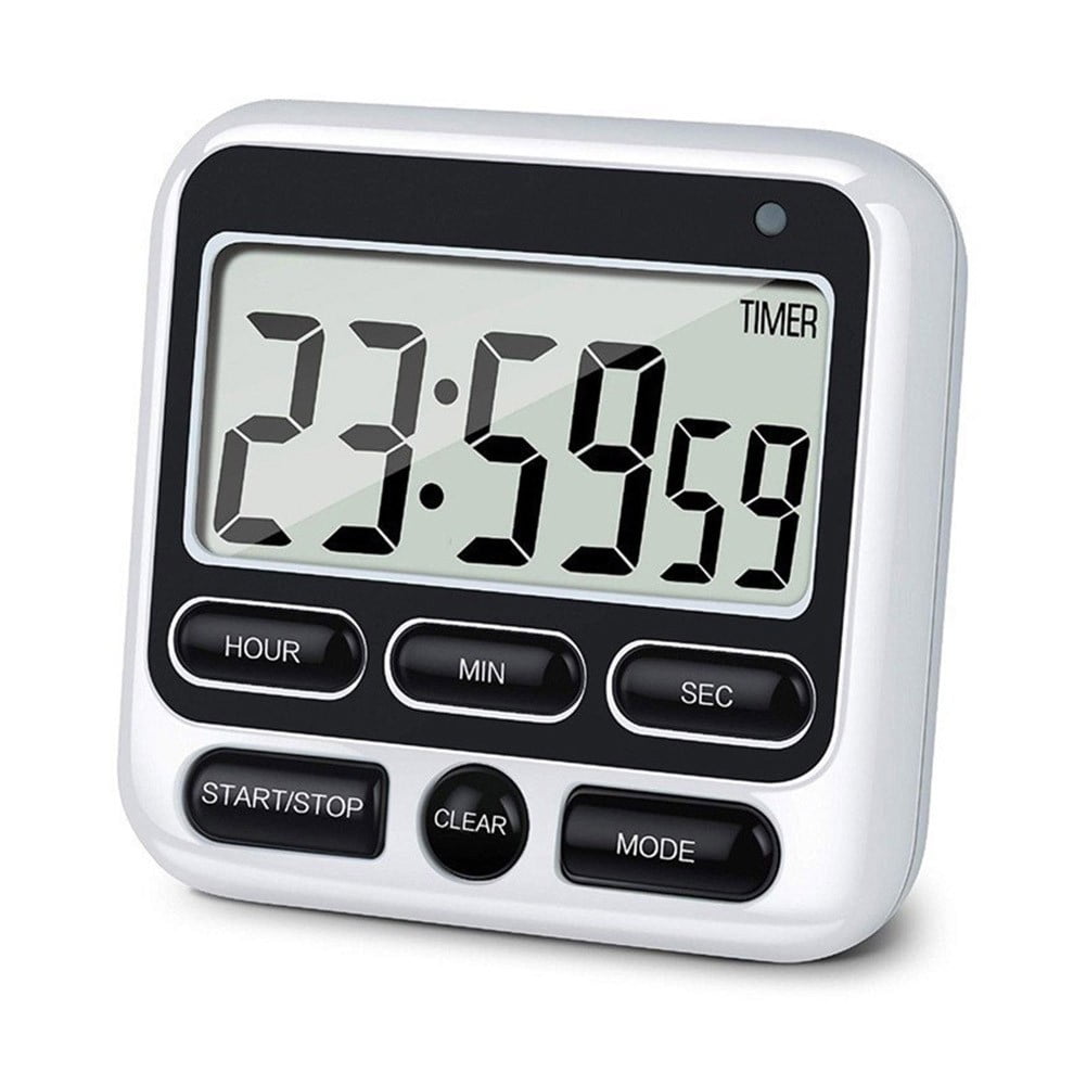 Leke Large LCD Kitchen Cooking Digital Timer Count Down Up Clock Loud ...