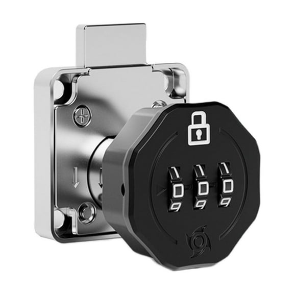 Leke Password Coded Lock Zinc Alloy Combination Cabinet Cam Lock Keyless Cabinet Lock