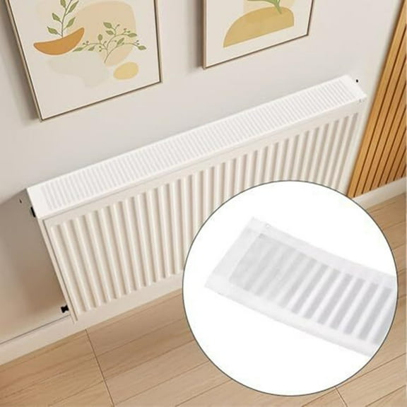 Leke Radiator Dust Cover Scratch Resistant Fabric Radiator Cover Magnetic Fixation