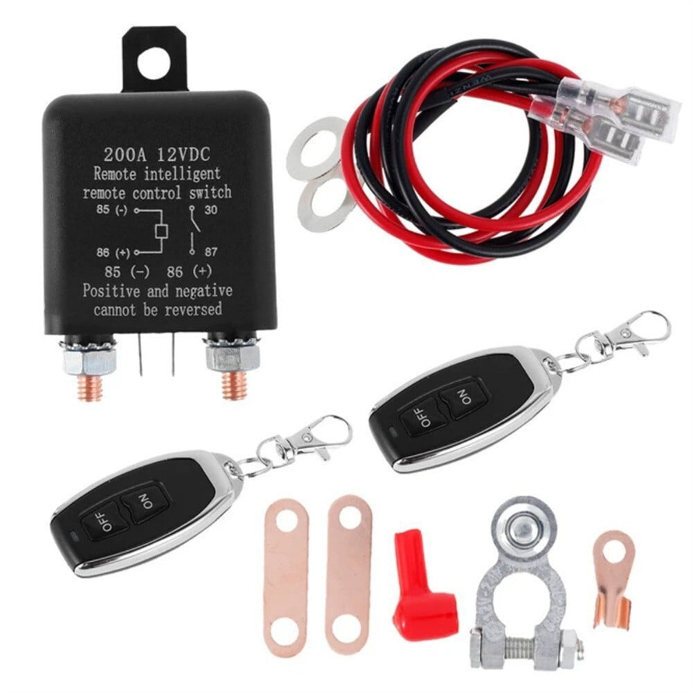 Leke Remote Control Antitheft Battery Disconnect Switch for Cars and ...