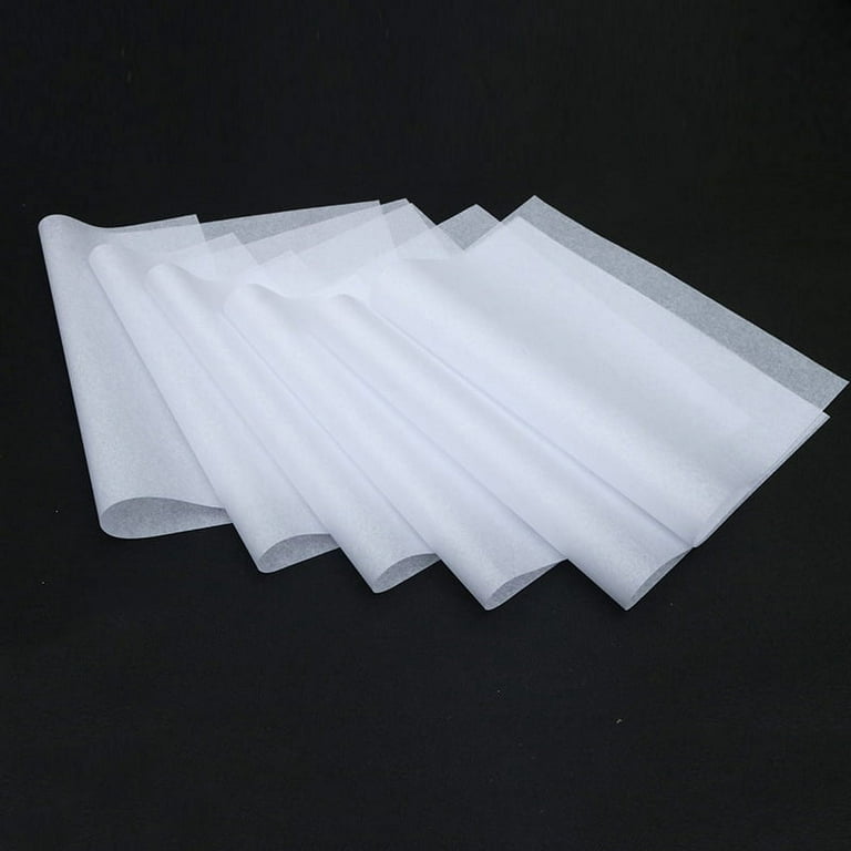 Leke Tracing Paper 100pcs, 7 x 10 inch White Trace Paper Translucent Clear  Tracing Paper for Drawing Tracing Sewing Pattern Paper for Dress Making