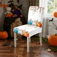 thumbnail image 1 of Lekihaqq 1 Packs Halloween Chair Covers Stretch Spooky Dining Room Slipcovers Washable Protector Kitchen Party Holiday Decor, 1 of 6