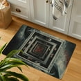 thumbnail image 1 of Lekihaqq 2 Packs 3D Carpet Stereoscopic Visual Effect Entrance Mat Absorbent Non-Slip Floor Rug for Home Kitchen Bathroom Indoor Outdoor Waterproof Durable Washable, 1 of 6