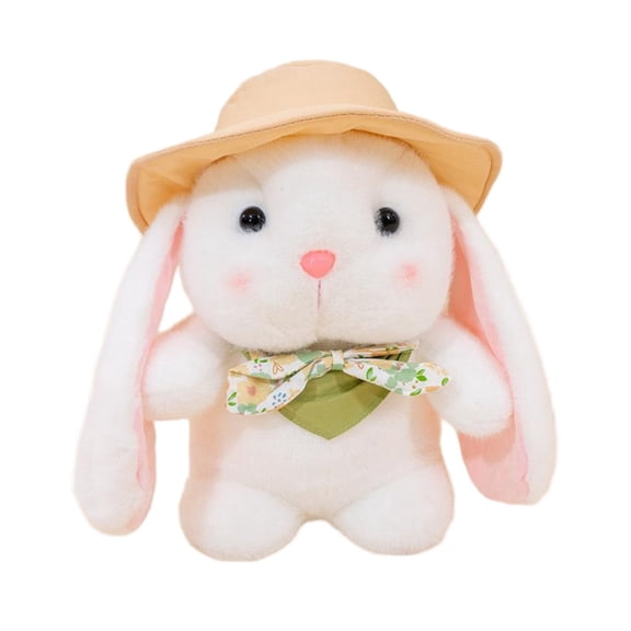 Lekihaqq 2 Packs Plush Stuffed Animal Bunny Rabbit Toy Soft Cuddly Collectible Doll Gift Birthday Christmas Present Lap Pet Adorable Huggable
