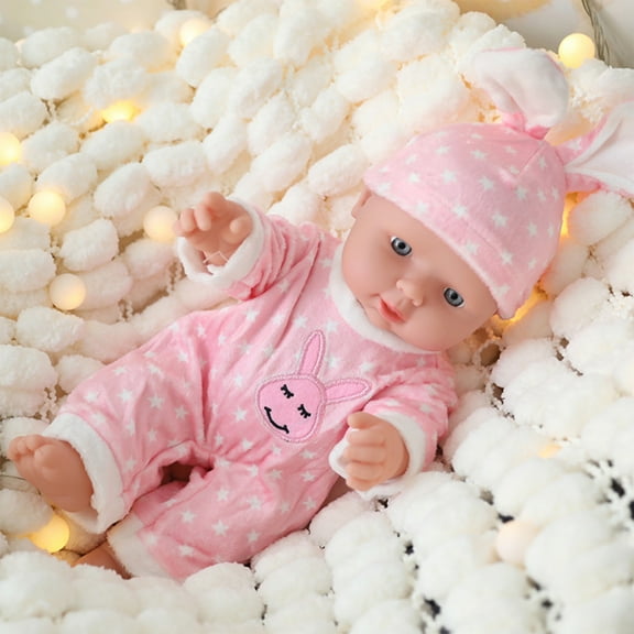 Lekihaqq 3 Packs Interactive Plush Sound Doll with 360° Flexible Limbs, Cuddly Role Play Toy for Creative Playtime, Realistic Voice & Movement, Educational Sensory Gift for