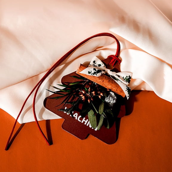 Lekihaqq Christmas Tree Scented Ornaments, Fragrance Pendant Decor, Holiday Home Fragrance, Festive Scented Hanging Decorations for Indoor Christmas Tree Decor