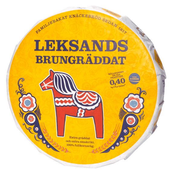 Leksands Knckebrd Knacke Brown Baked Crispbread, 29.3oz (1 PACK)