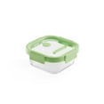 thumbnail image 1 of Lekue 100% Airtight Square Glass Food Storage Container, 27 oz, 1 of 3