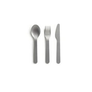 Lekue Basics To Go Cutlery Set includes Fork, Knife, and Spoon
