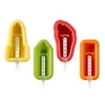 thumbnail image 1 of Lekue Iconic Shapes Ice Cream Pop Mold, Set of 4, Multicolor, 1 of 8