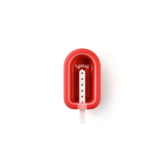 Lekue Large Stackable Ice Pop Lollipop (1 Unit) , Red